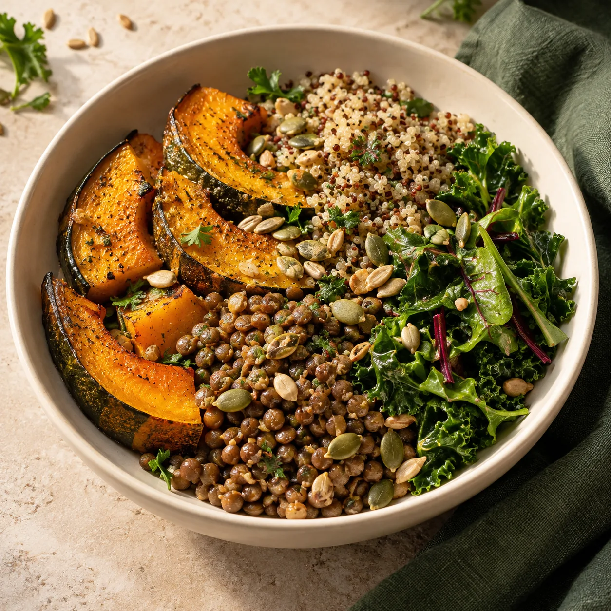 Better roasted vegetables: preparation, spacing and serving