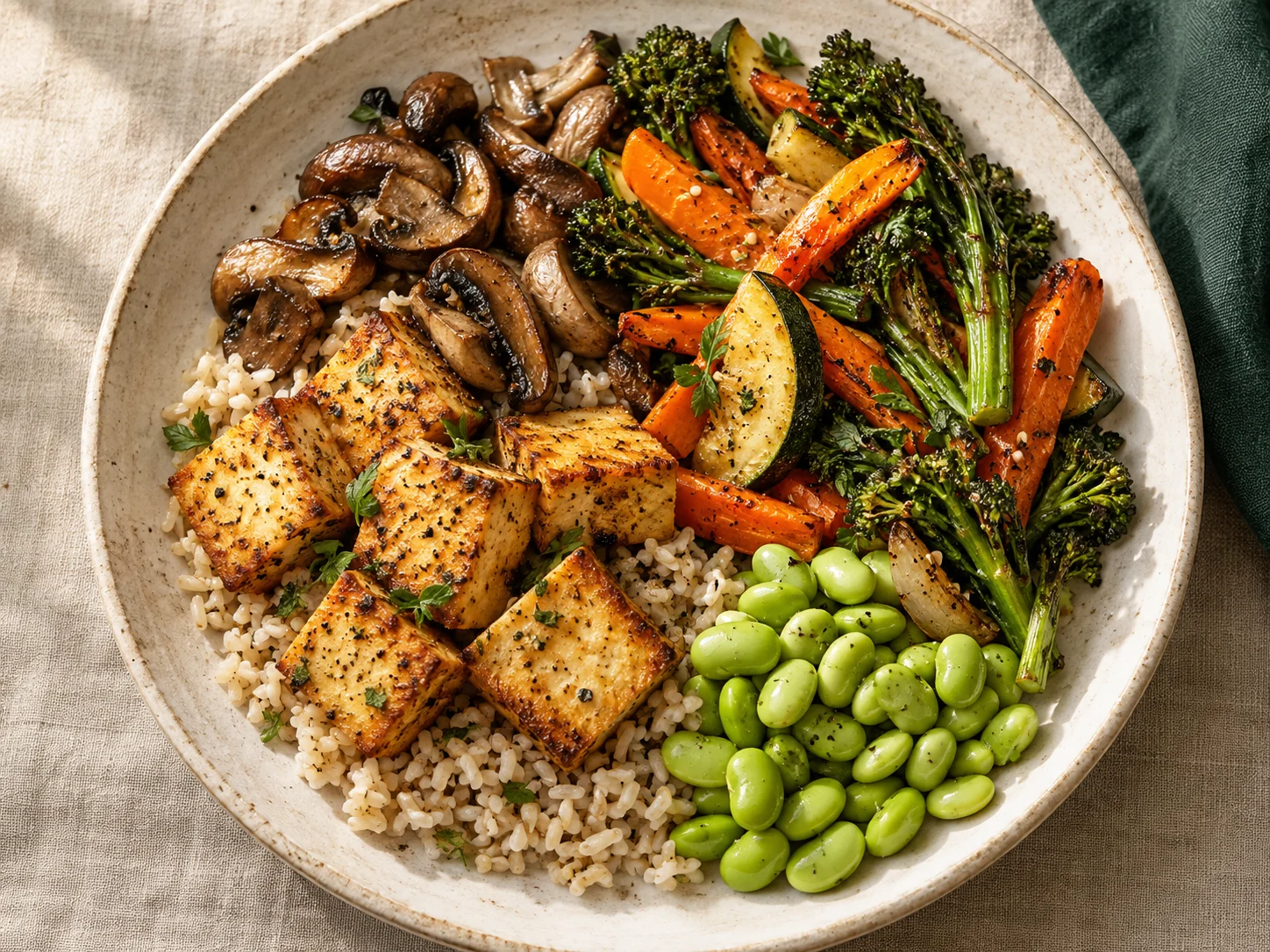 Does tofu contain protein? Building a plant-based lunch